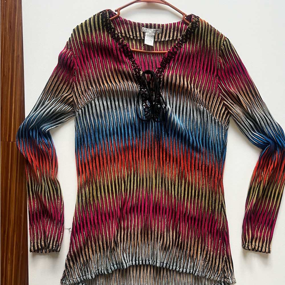 Alberto Makali, Mutil color, Fashionable blouse